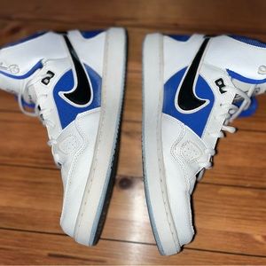 nike son of force high blue/white